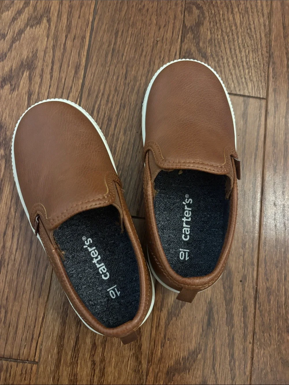 Carter's Brown Slip-On Toddler Sneakers